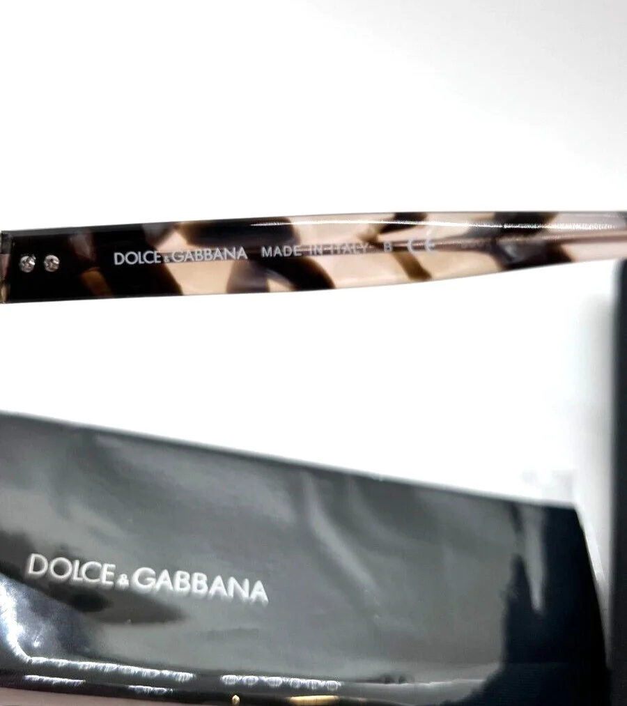 DOLCE & GABBANA DG 3272 3120 Women Eyeglasses Frame 52-17-140 mm Grey Marble 2