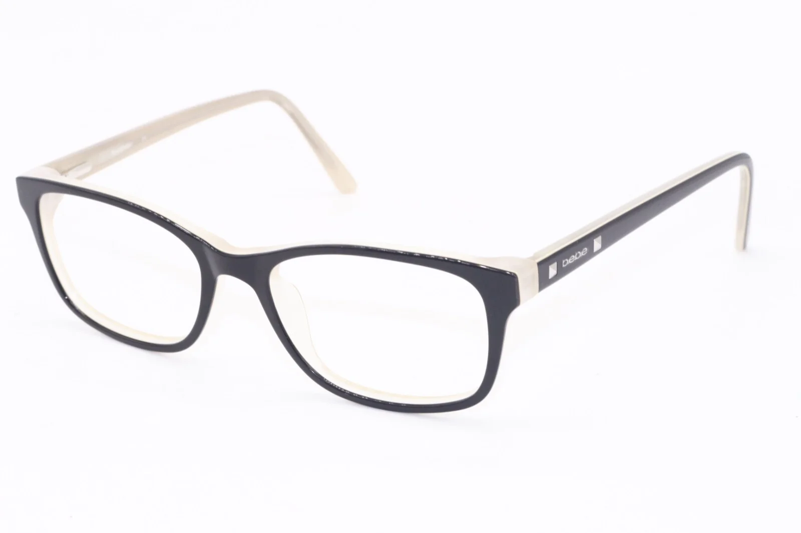 NEW BEBE BB5145 500 PLUM FLORAL AUTHENTIC DESIGNER FRAMES EYEGLASSES 53-17 3